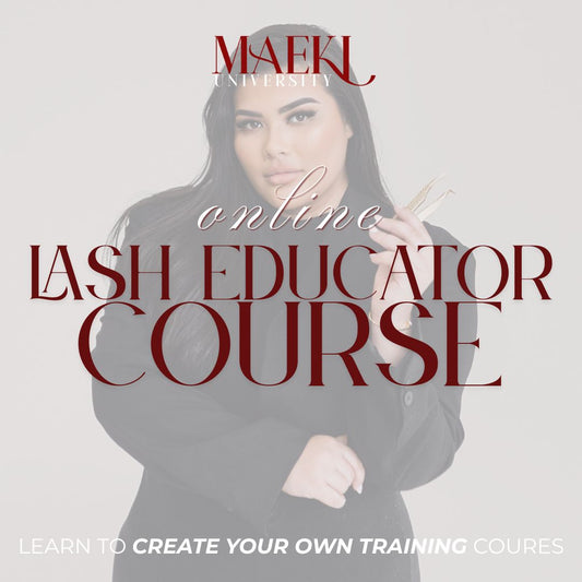 Online Lash Educator Course