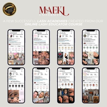 Online Lash Educator Course