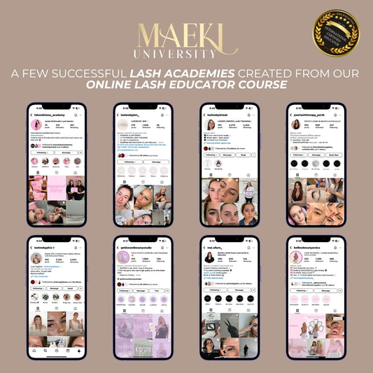 Online Lash Educator Course