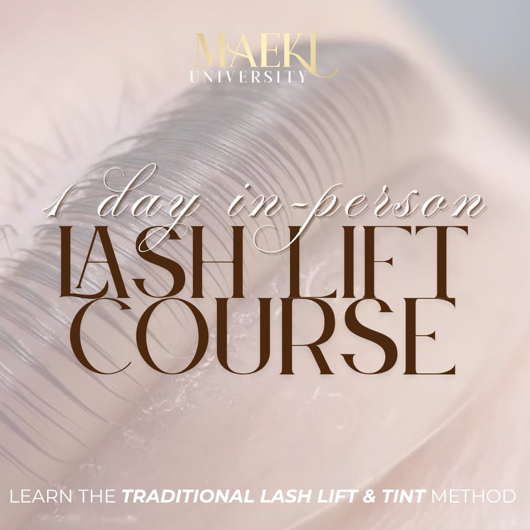 1 Day In-Person Lash Lift Course - GOLD COAST