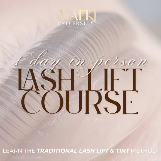 1 Day In-Person Lash Lift Course - GOLD COAST