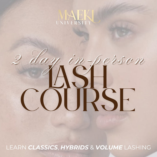 2 Day In-Person Lash Course - GOLD COAST