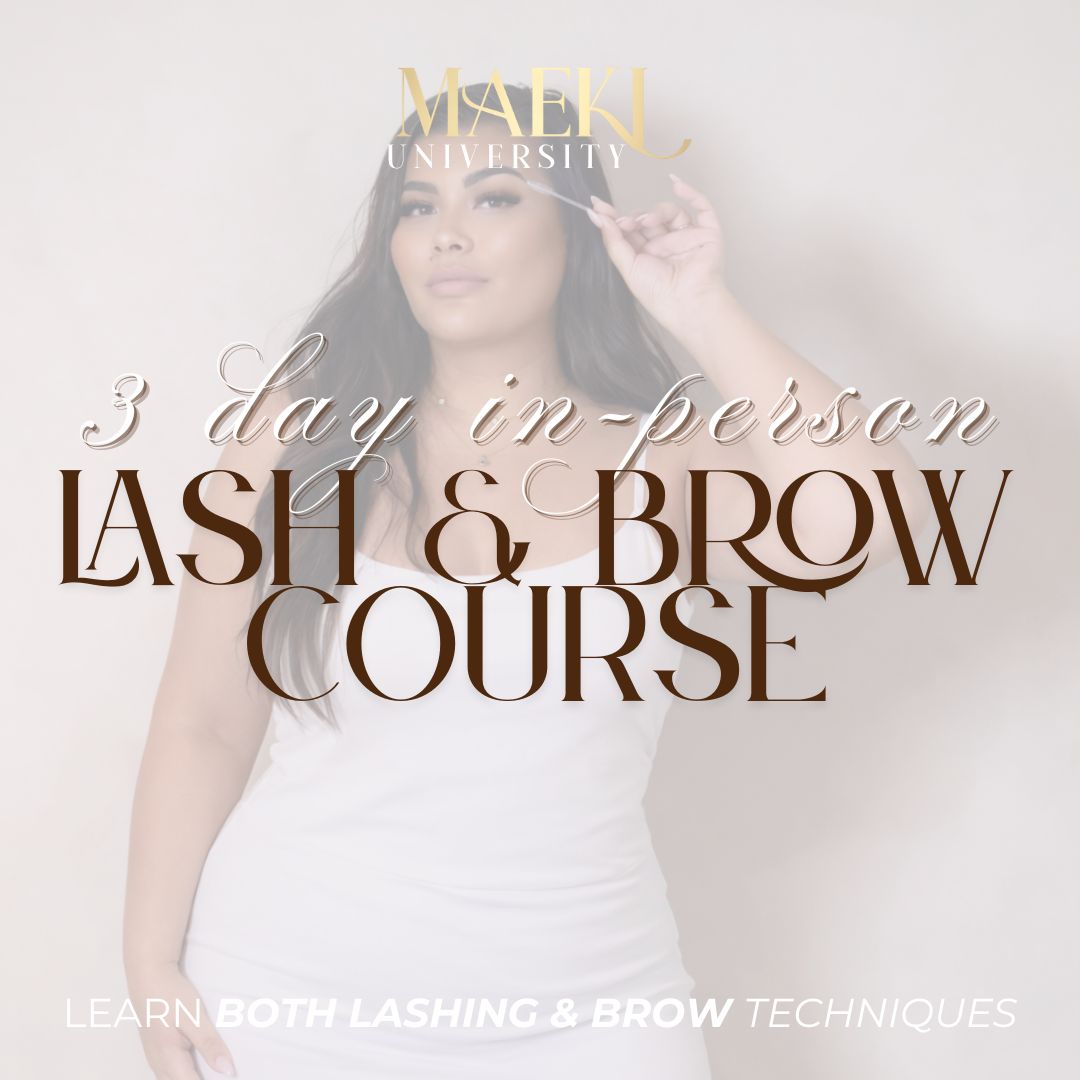 3 Day In-Person Lash & Brow Course - GOLD COAST